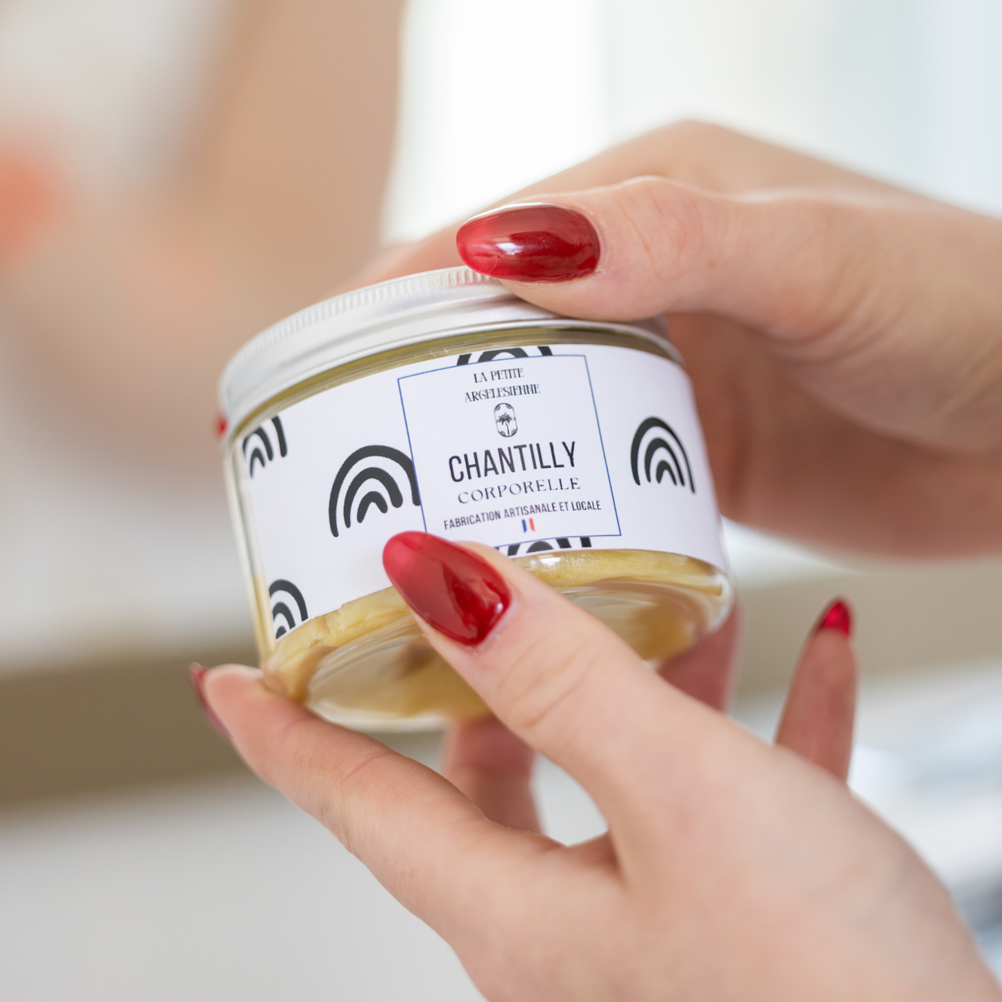 chantilly corporelle vanille et avocat