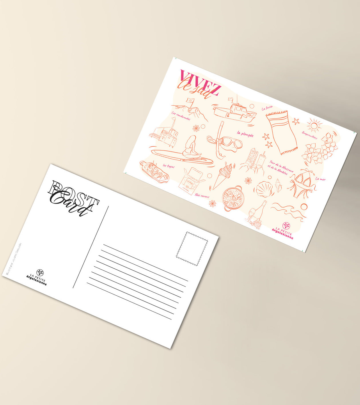 Carte Postale – Illustrations du Sud