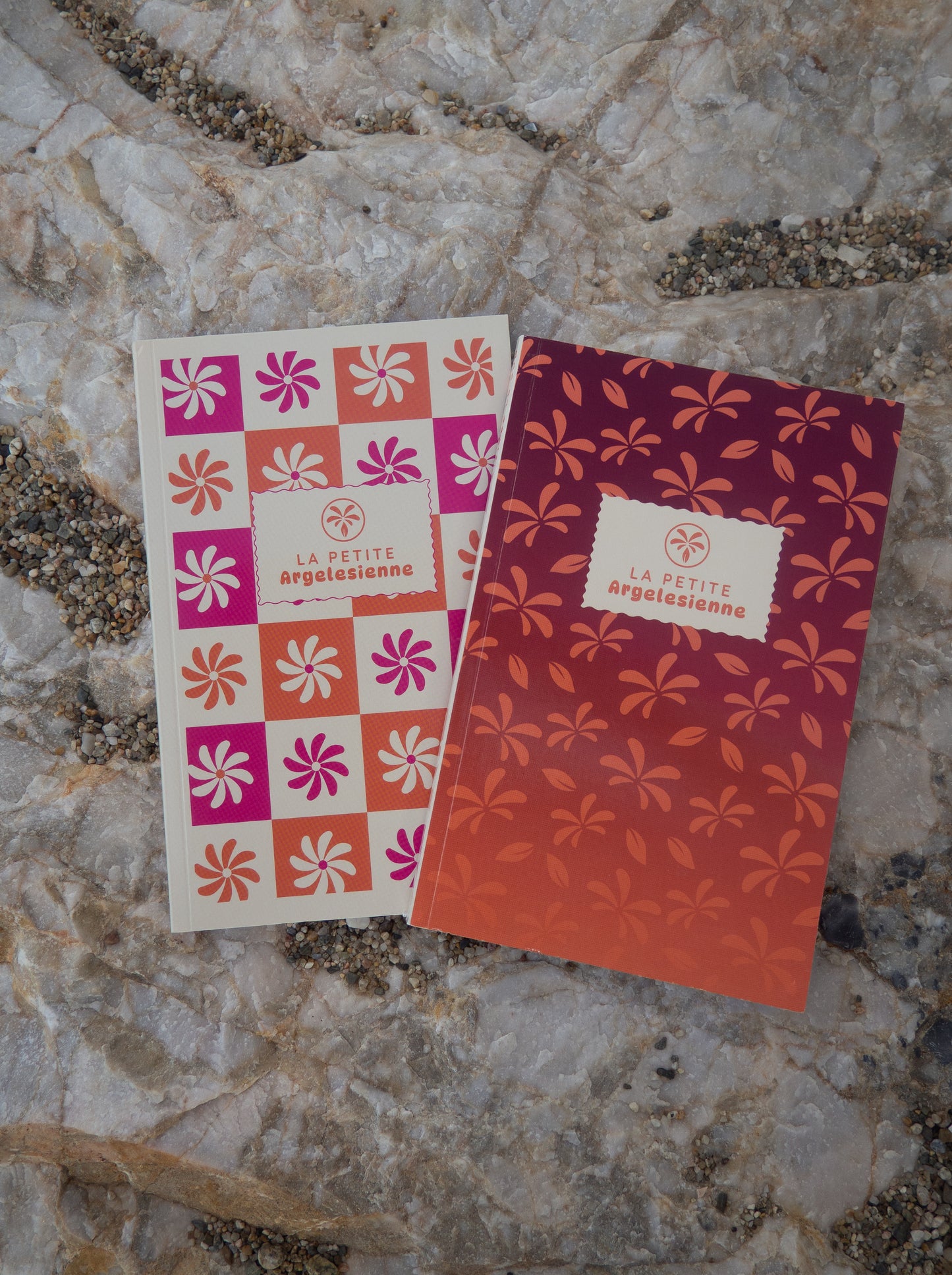 Carnet A5 fleurs méditerranéennes “Vivez le Sud”