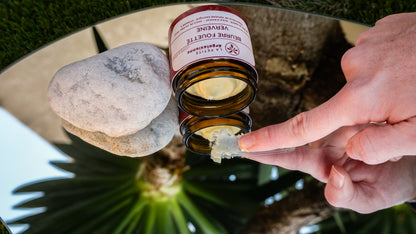 Baume au beurre de karité bio verveine – soin nourrissant visage & corps