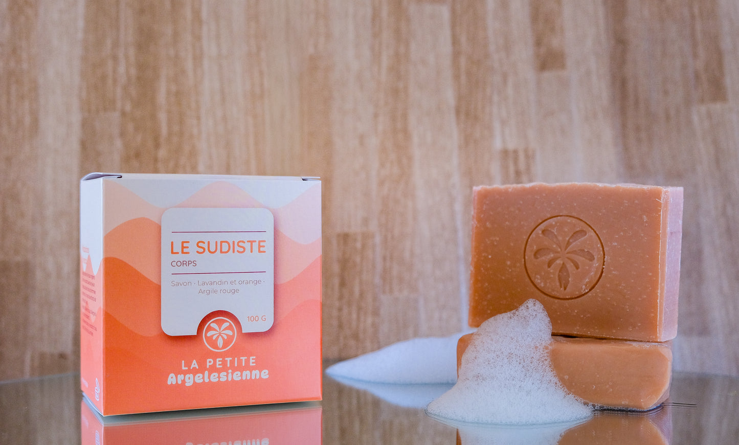 Savon Sudiste naturel – Orange & Lavandin