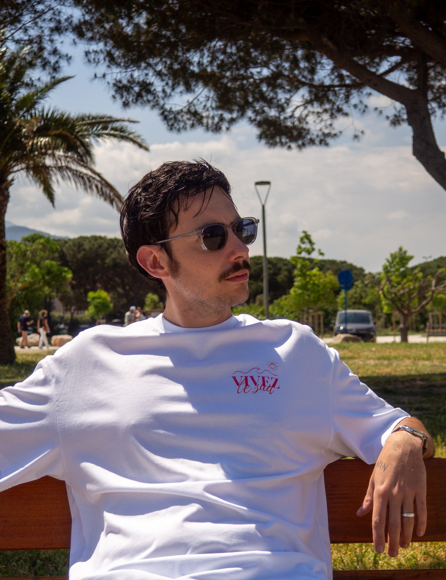 T-shirt oversize “Vivez le Sud” – édition illustrée