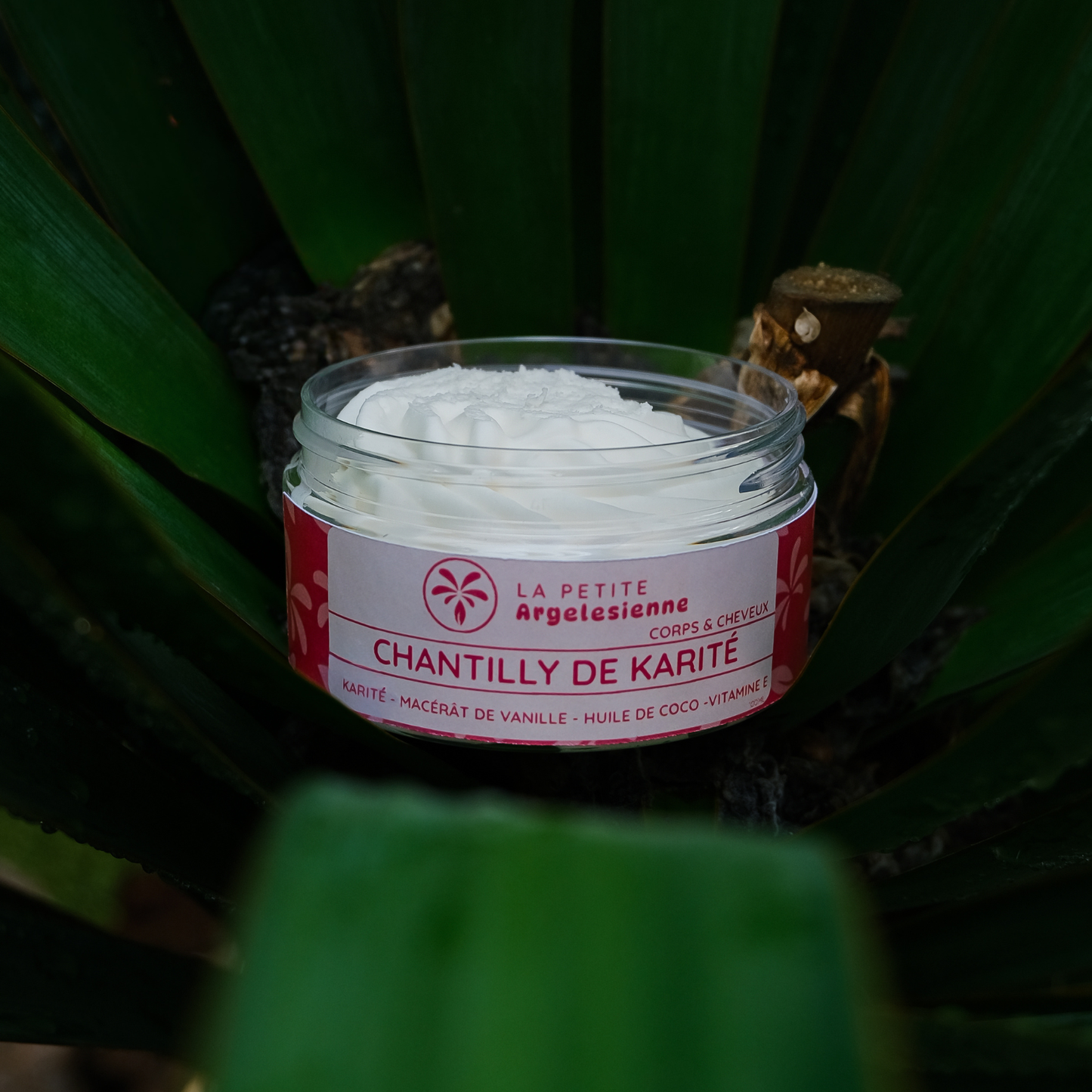 Chantilly de karité bio vanille – soin naturel corps & cheveux nourrissant